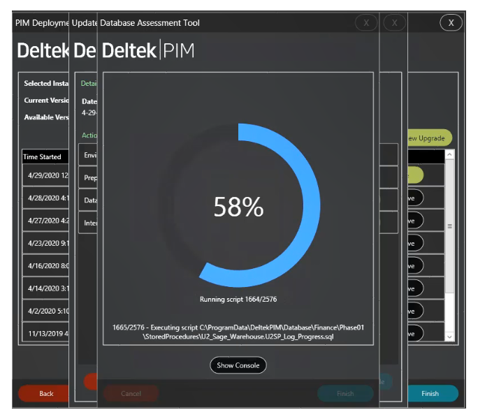 Deltek PIM Self Upgrade Tool